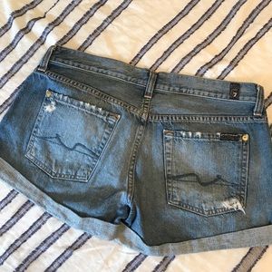 7 for All Mankind Jean Shorts